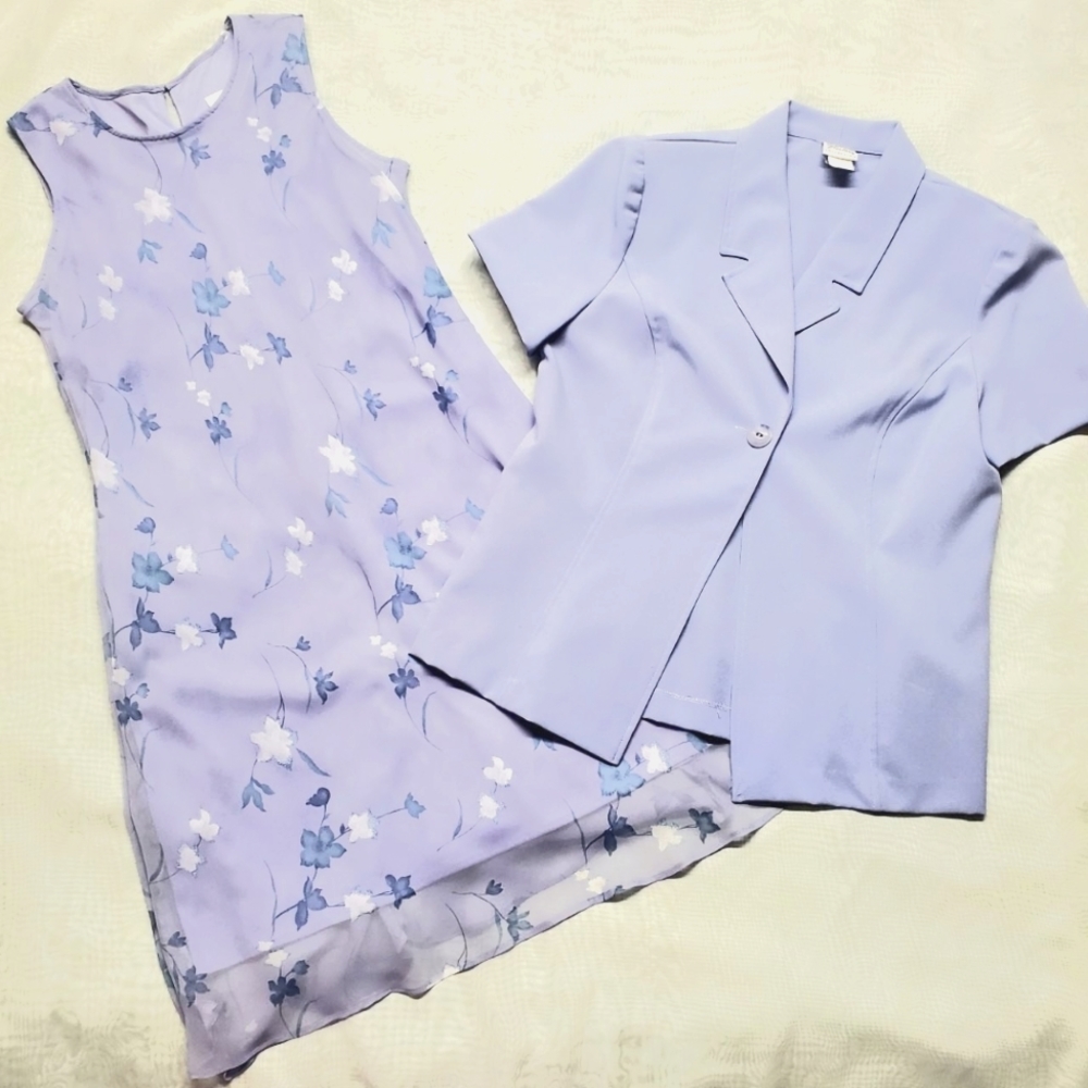 Giorgio Fiorlini Collection 2-Piece Floral Dress Set